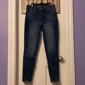 Super High Rise Mid/Dark Wash Jegging